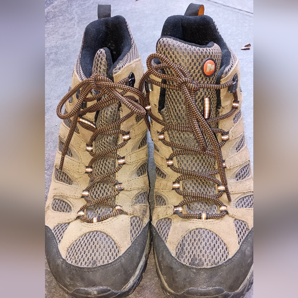 Merrell Earth Hiking Boots Mens 11.5 0514 J885623